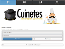 Tablet Screenshot of cuinetes.cat